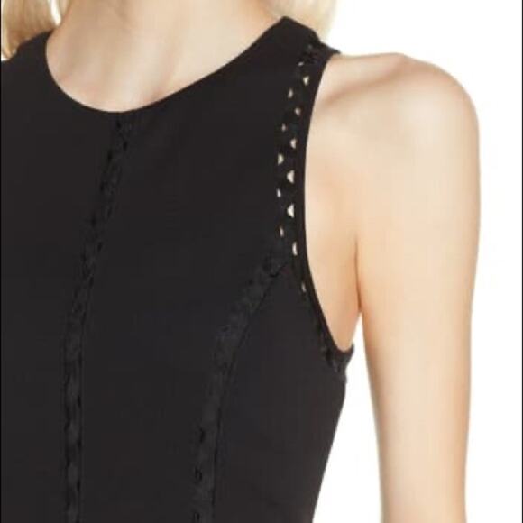 Ali & Jay First Point Rickrack Trim Sheath Dress Size Small - Picture 5 of 8